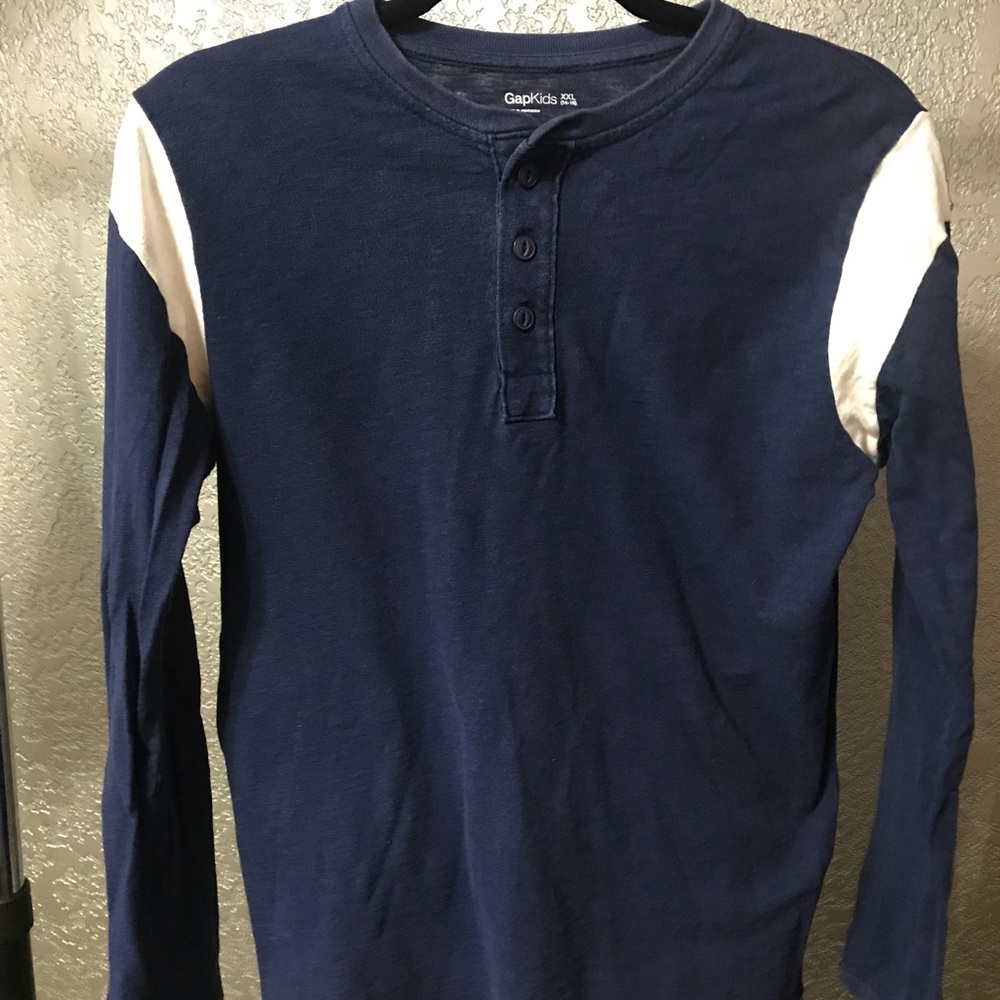 Henley long sleeve t-shirt